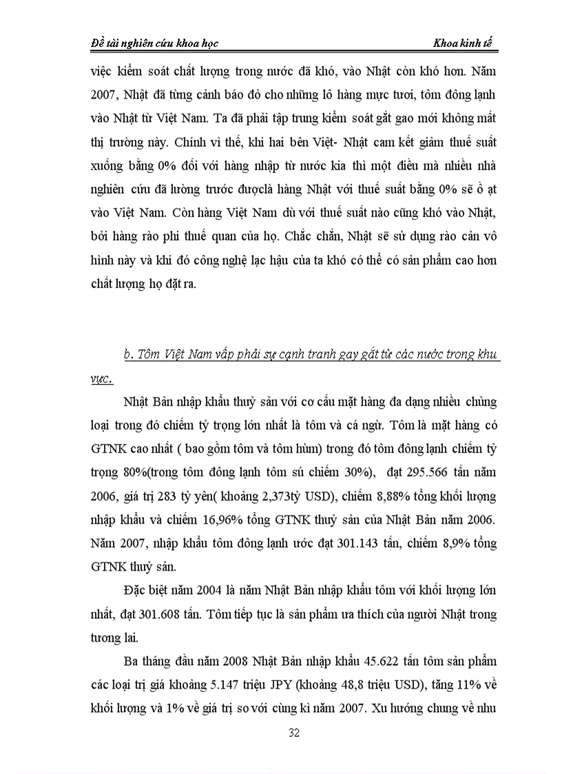 image for page Tác động của hiệp định song phương Việt Nhật đến hoạt động xuất khẩu tôm của Việt Nam sang Nhật