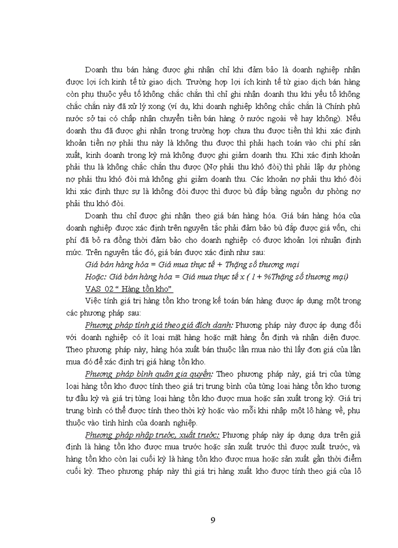 image for page Phân tích thực trạng kế toán bán nhóm hàng bánh kẹo tại công ty cổ phần thực phẩm hữu nghị