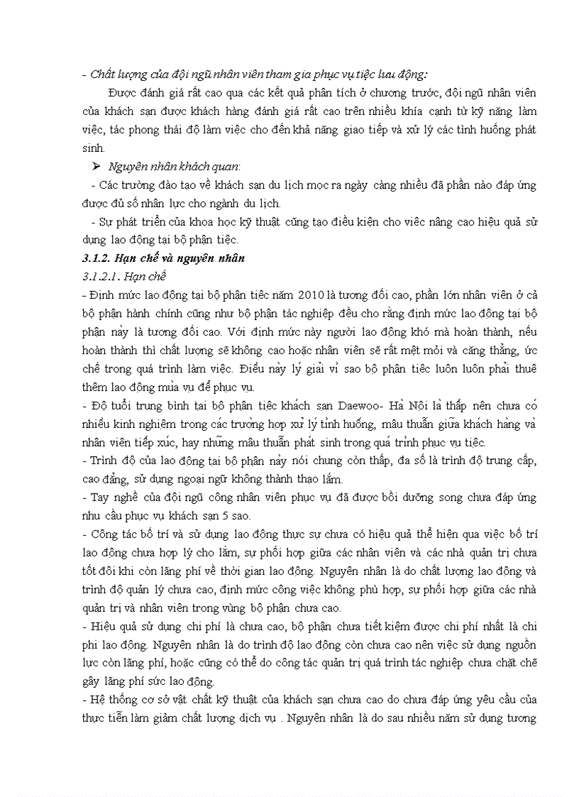 image for page Giải pháp nâng cao hiệu quả sử dụng lao động tại bộ phận tiệc của khách sạn Hà Nội Daewoo 1