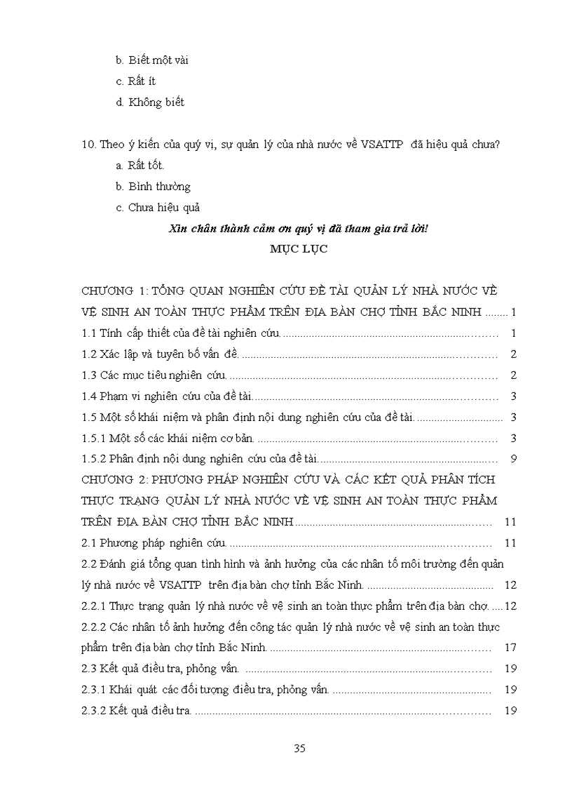 image for page Quản lý nhà nước về vệ sinh an toàn thực phẩm trên địa bàn chợ tỉnh BẮC NINH