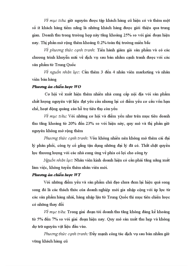 image for page Phân tích tows chiến lược kinh doanh của công ty tnhh đầu tư xây dựng và thương mại NAM HẢI