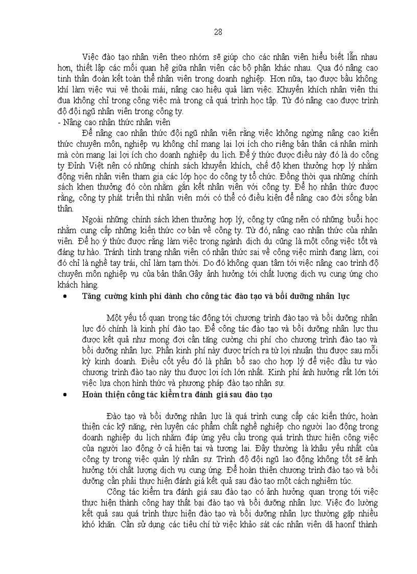 image for page Hoàn thiện chương trình đào tạo và bồi dưỡng nhân lực trong công ty TNHH Thương Mại và Du lịch Đỉnh Việt