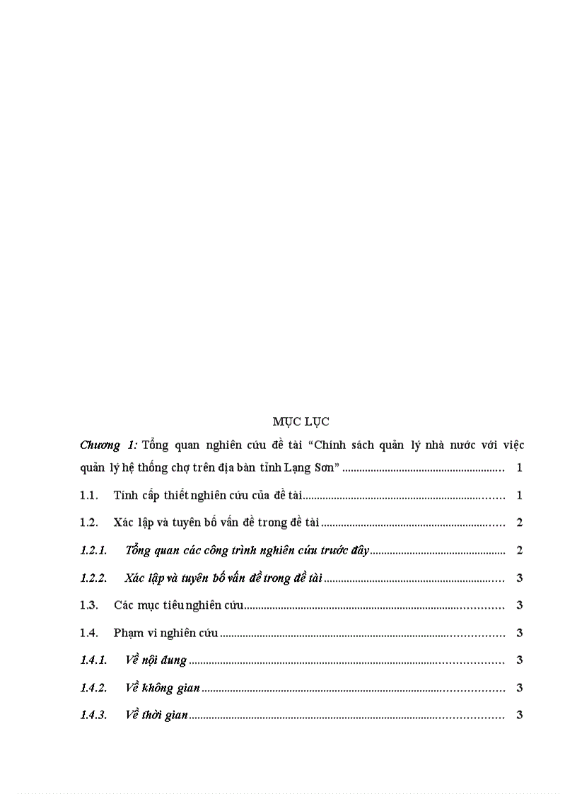 image for page Chính sách quản lý nhà nước với việc quản lý hệ thống chợ trên địa bàn tỉnh Lạng Sơn 1