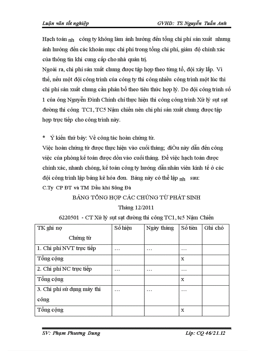 image for page Kế toán chi phí sản xuất và tính giá thành sản phẩm xây lắp của Công ty Cổ phần Đầu tư và Thương mại Dầu khí Sông Đà