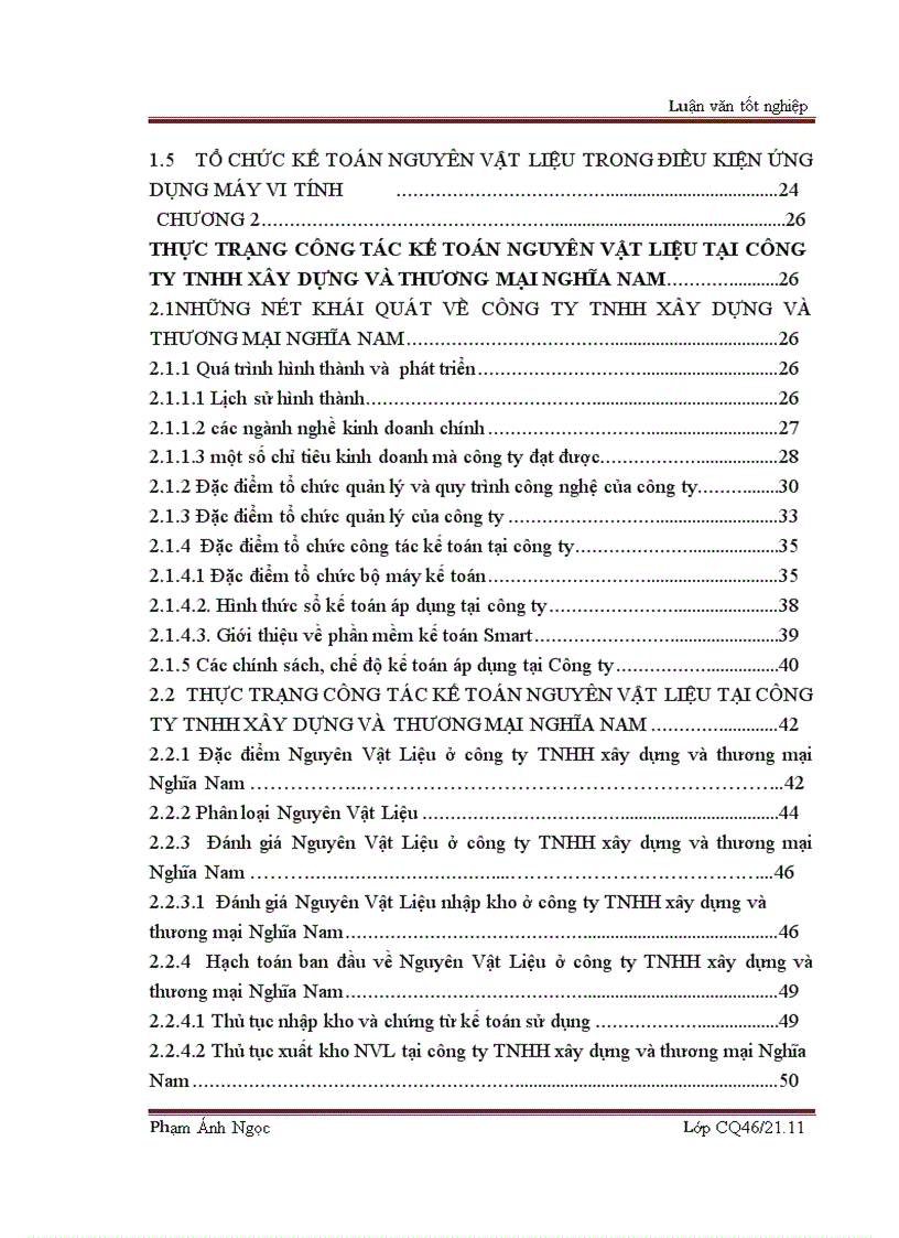 image for page Kế toán nguyên vật liệu tại công ty tnhh xây dựng và thương mại nghĩa nam