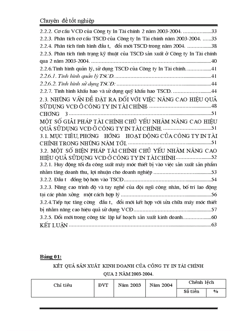 image for page Vốn cố định và các giải pháp tài chính nâng cao hiệu quả sử dụng vốn cố định ở Công ty In Tài chính 5