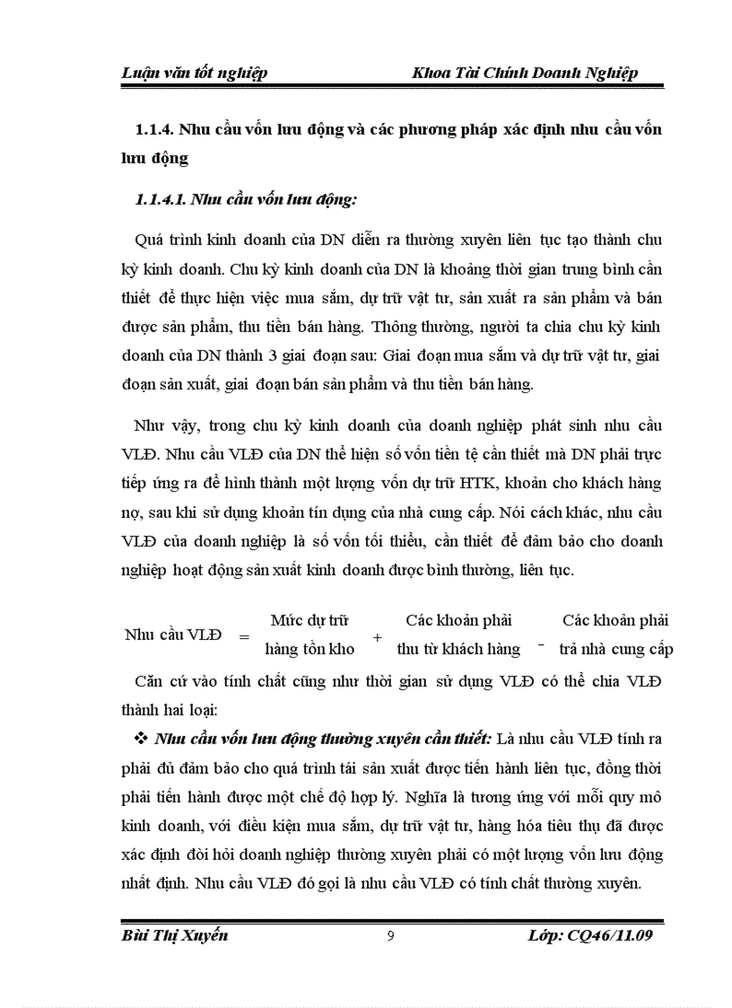 image for page Vốn lưu động và một số giải pháp nhằm nâng cao hiệu quả sử dụng vốn lưu động của công ty cổ phần xây dựng Xuân Mai 5