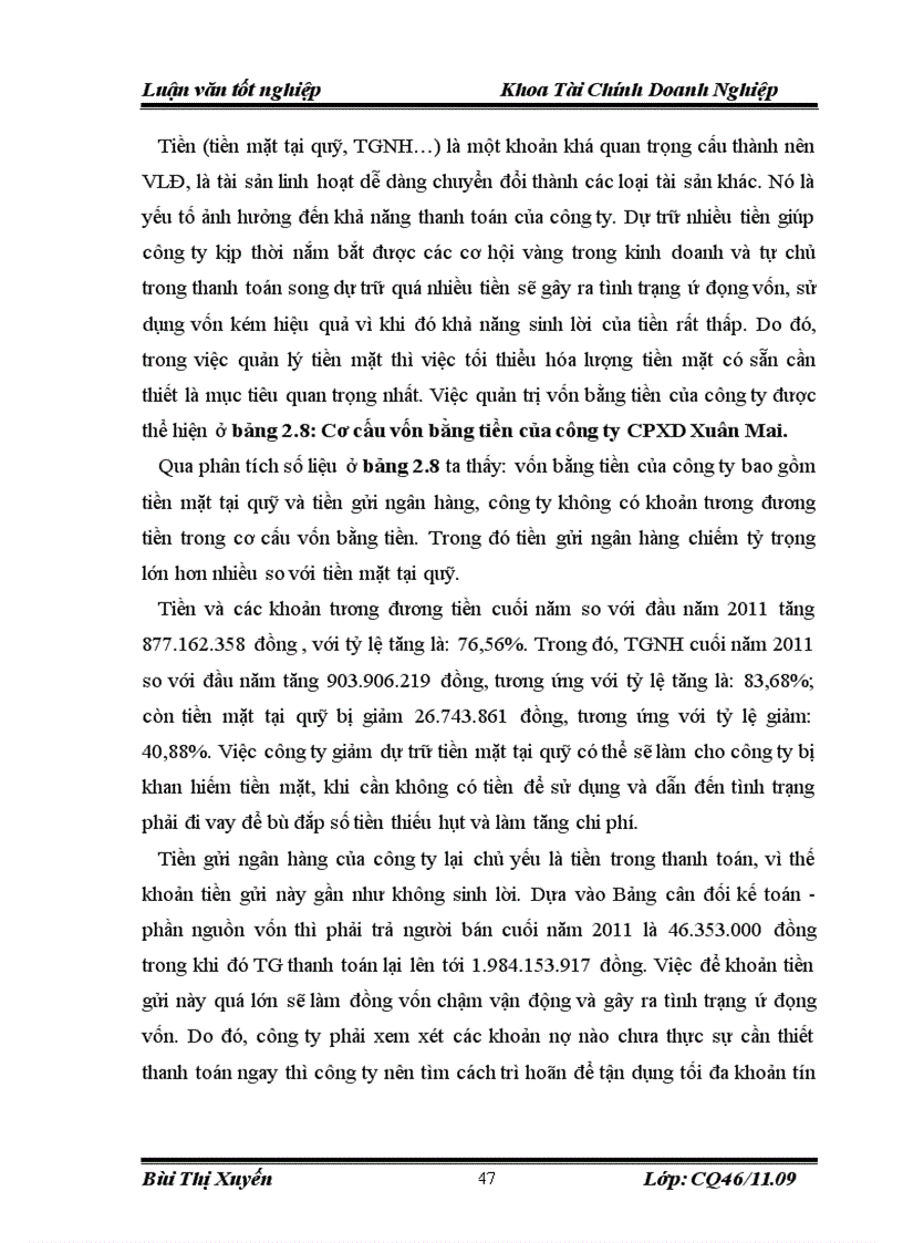 image for page Vốn lưu động và một số giải pháp nhằm nâng cao hiệu quả sử dụng vốn lưu động của công ty cổ phần xây dựng Xuân Mai 5