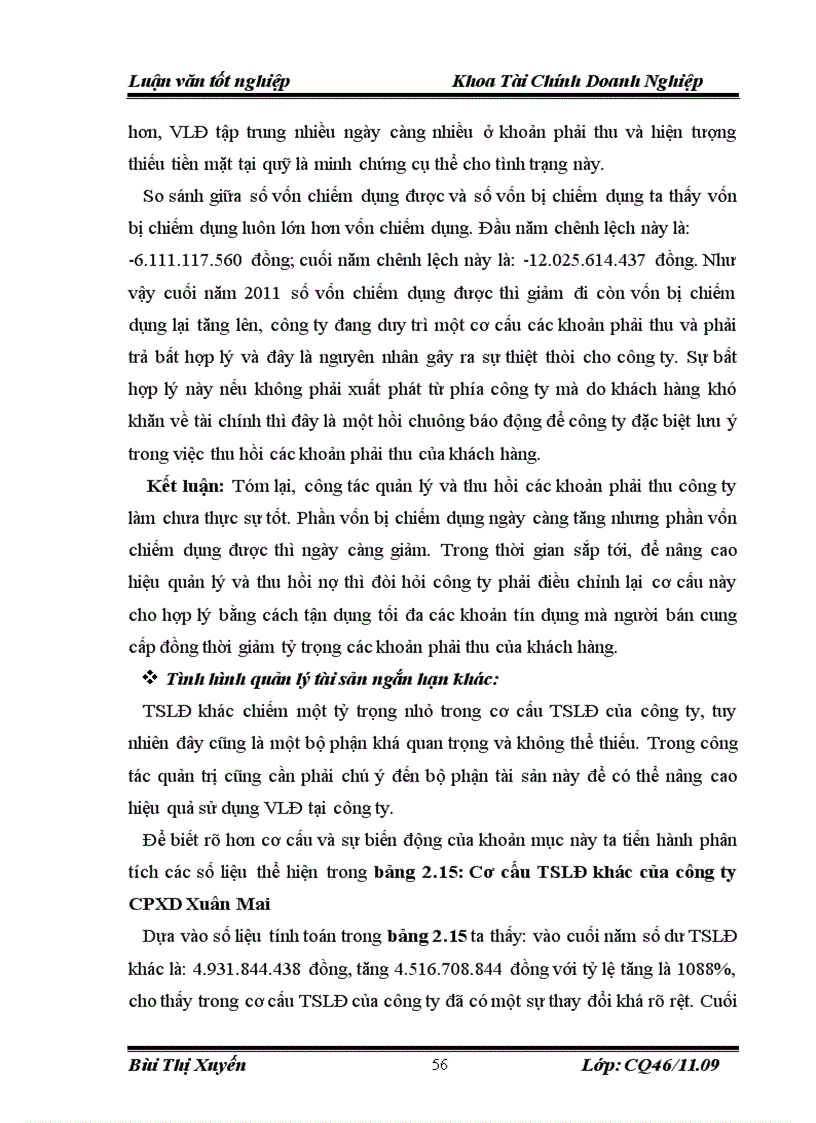 image for page Vốn lưu động và một số giải pháp nhằm nâng cao hiệu quả sử dụng vốn lưu động của công ty cổ phần xây dựng Xuân Mai 5