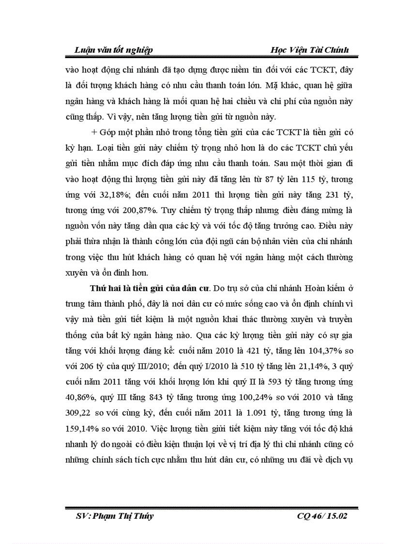 image for page Công tác huy động vốn tại NHTMCP TiênPhong chi nhánh Hoàn Kiếm Thực trạng và giải pháp 3