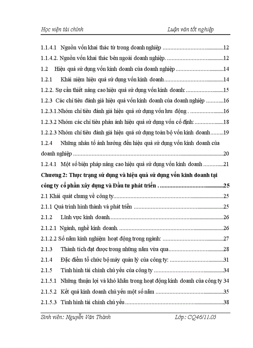 image for page Một số giải pháp nâng cao hiệu quả sử dụng vốn kinh doanh tại công ty cổ phần xây dựng và Đầu tư phát triển 3