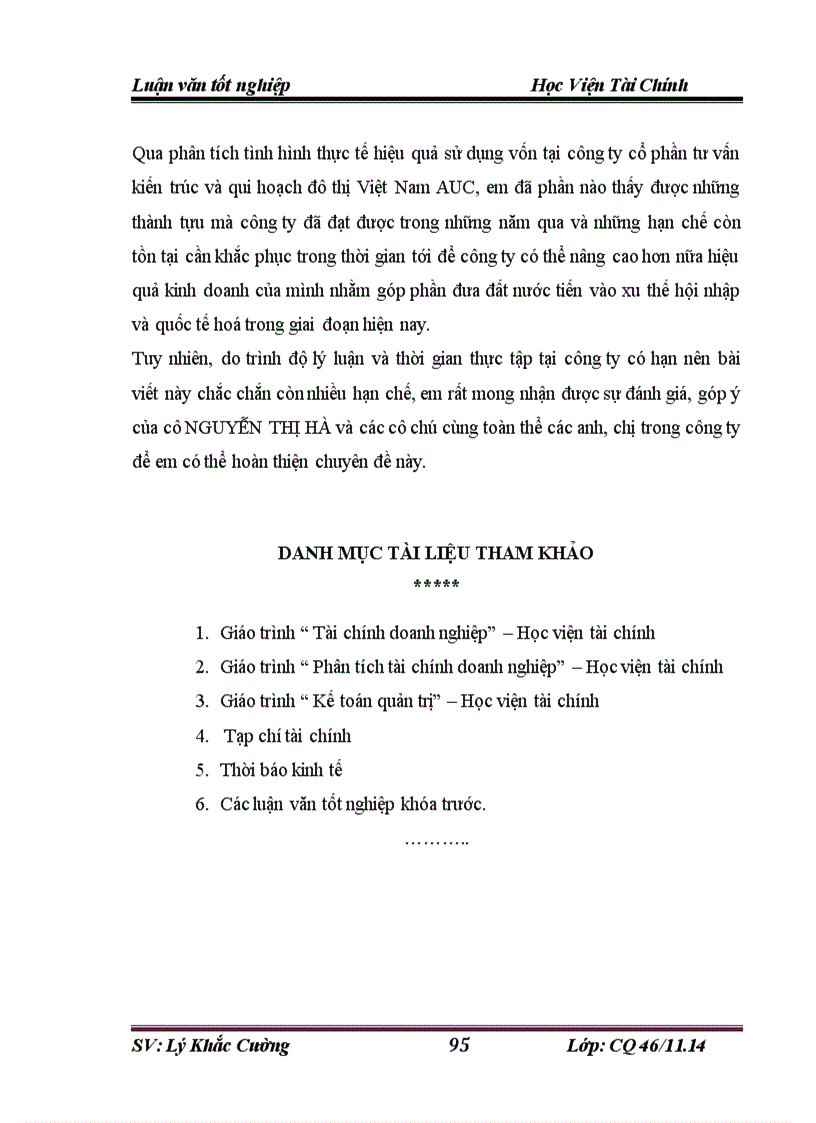 image for page Giải pháp chủ yếu nâng cao hiệu quả tổ chức sử dụng vốn kinh doanh tại công ty Cổ phần tư vấn kiến trúc và qui hoạch đô thị Việt Nam