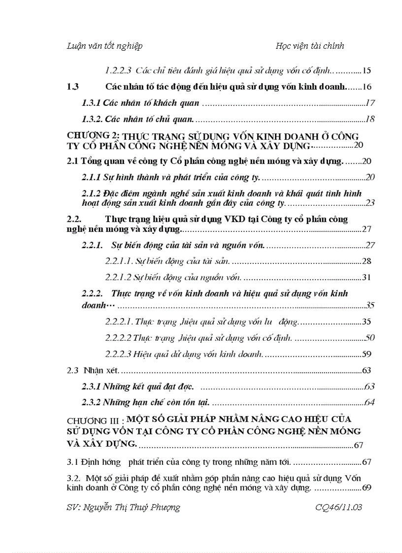 image for page Giải pháp nâng cao hiệu quả sử dụng Vốn kinh doanh ở Công ty cổ phần Công nghệ nền móng và Xây dựng 5