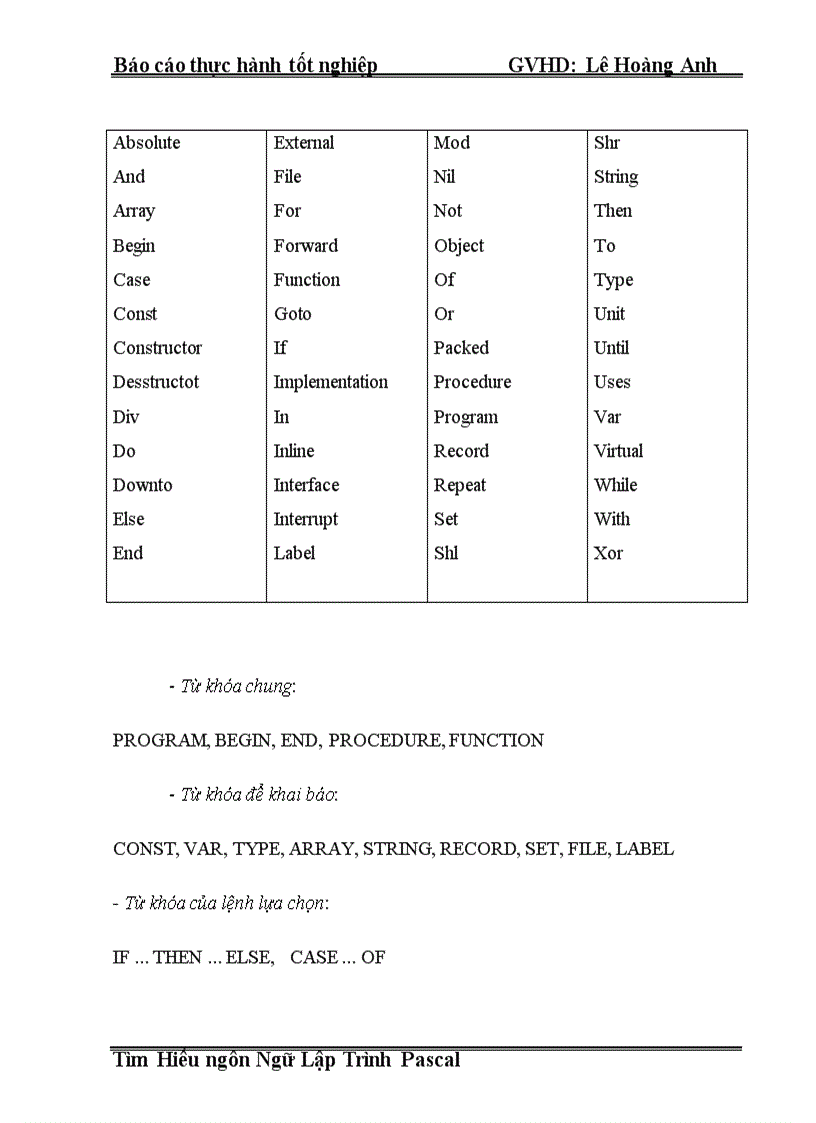 image for page Tìm hiểu về ngôn ngữ lập trình Pascal 1