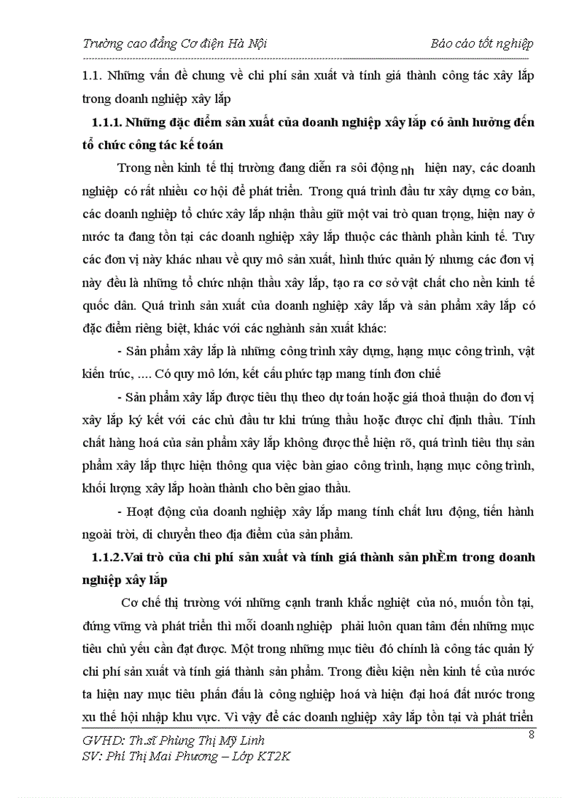 image for page Kế toán tập hợp chi phí sản xuất và tính giá thành sản phẩm xây lắp tại Công ty CP Xây dựng và PTNT Phú Thọ 1