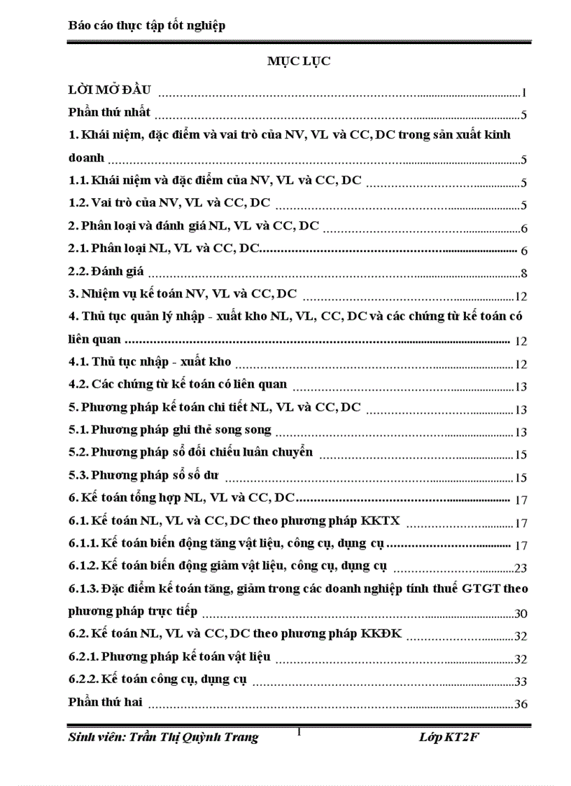 image for page Kế toán nguyên liệu vật liệu và công cụ dụng cụ tại công ty Thiên Niên Kỷ