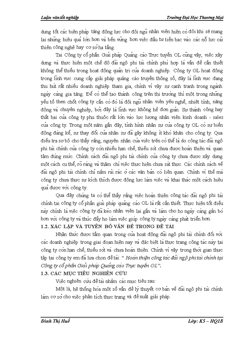 image for page Hoàn thiện công tác đãi ngộ phi tài chính tại Công ty cổ phần Giải pháp Quảng cáo Trực tuyến OL 3