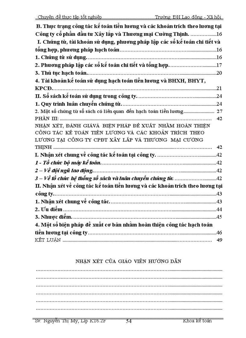 image for page Kế toán tiên lương và các khoản trích theo lương tại Công ty cổ phần đầu tư Xây lắp và Thương mại Cường Thịnh