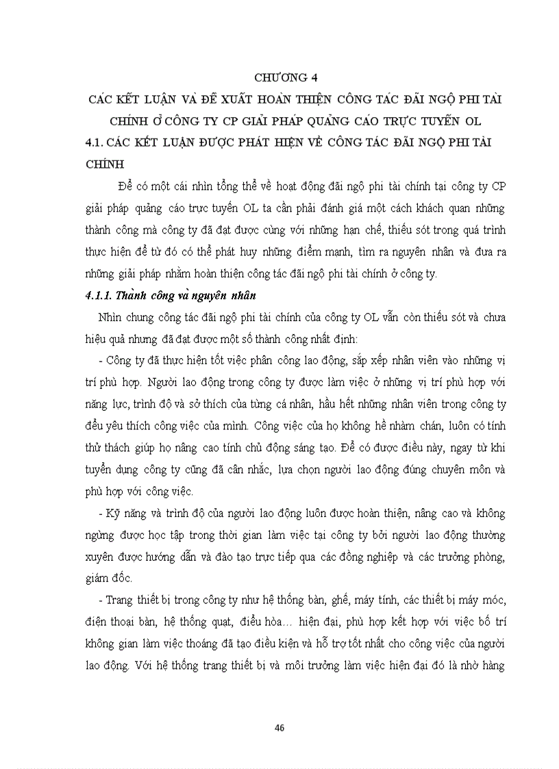 image for page Hoàn thiện công tác đãi ngộ phi tài chính tại Công ty cổ phần Giải pháp Quảng cáo Trực tuyến OL 4