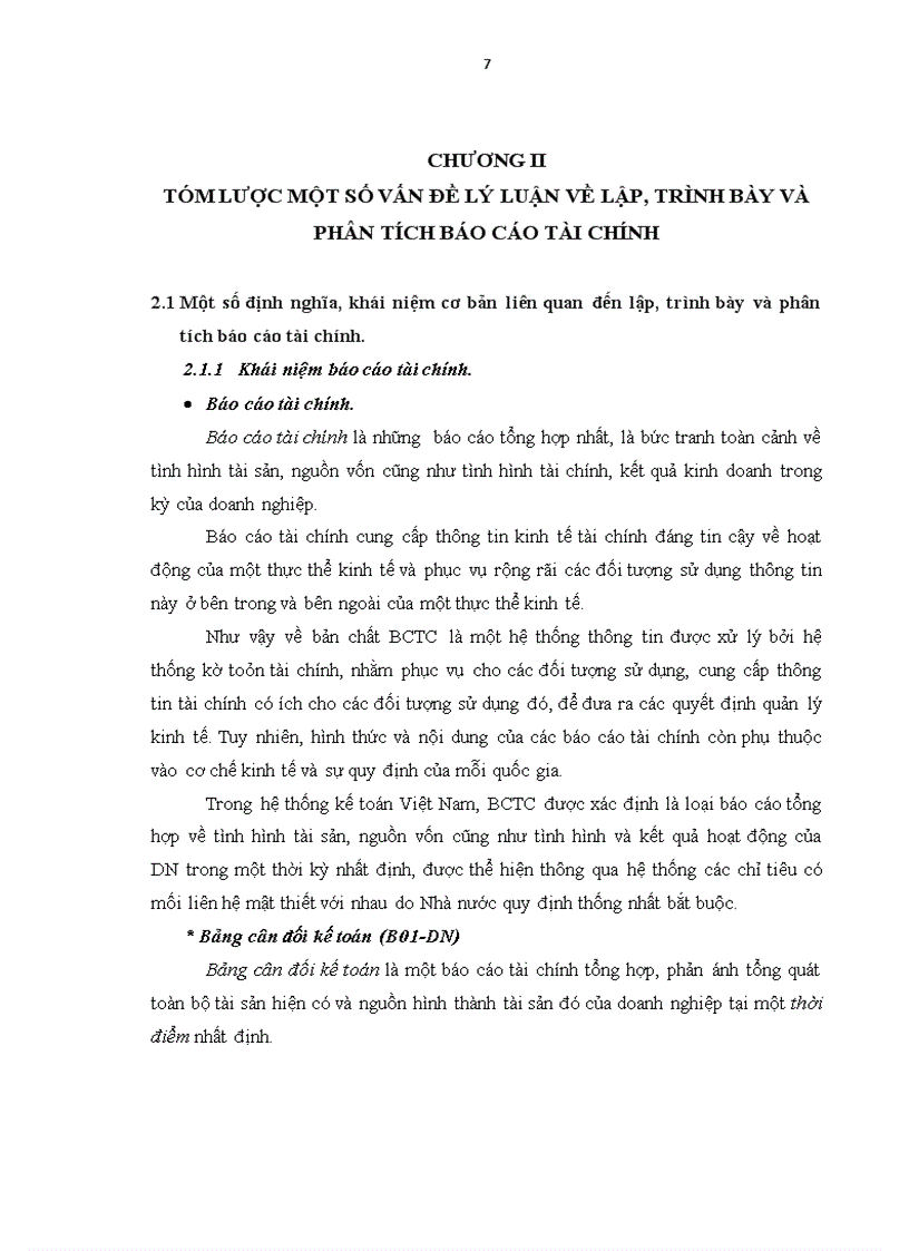 image for page Lập trình bày và phân tích báo cáo tài chính tại Tổng công ty công nghiệp ô tô Việt Nam