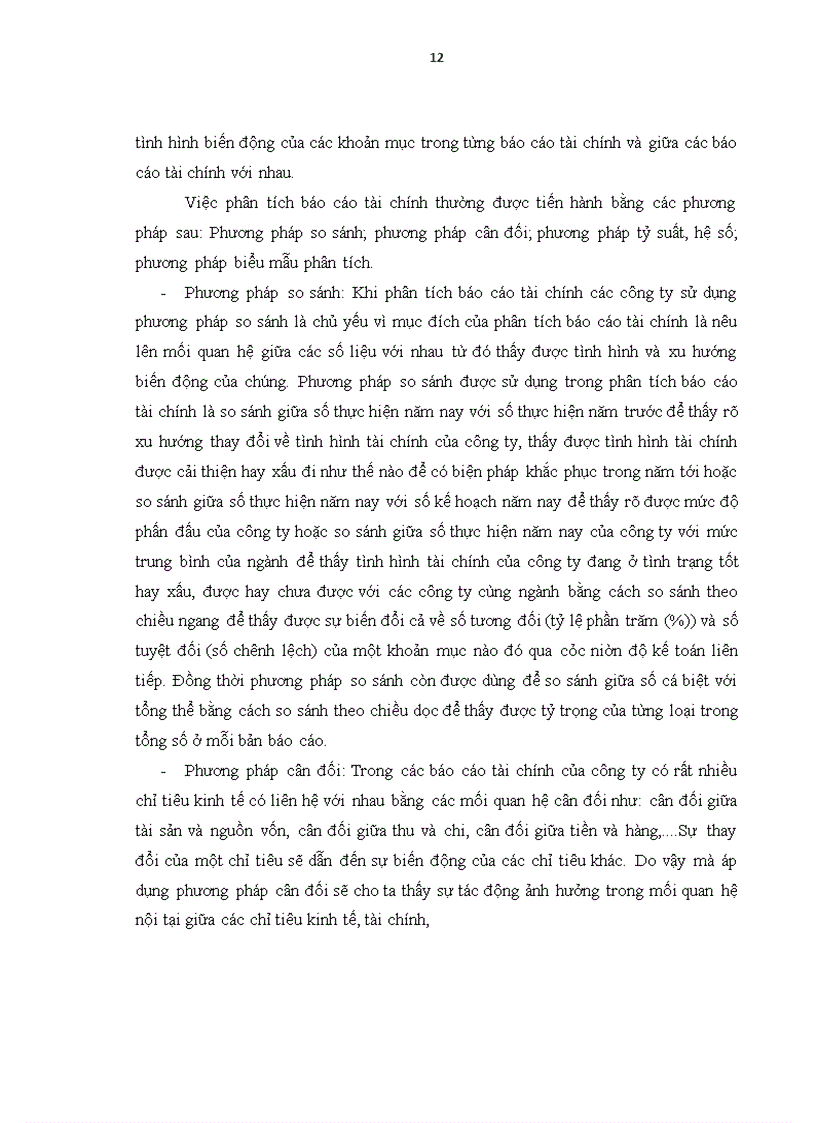 image for page Lập trình bày và phân tích báo cáo tài chính tại Tổng công ty công nghiệp ô tô Việt Nam