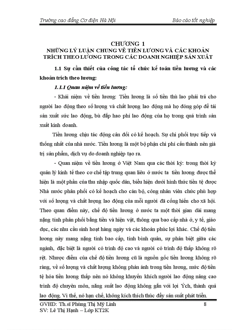 image for page Hoàn thiện công tác kế toán tiền lương và các khoản trích theo lương tại Công ty Cổ phần Bia Hà Nội Hồng Hà 1
