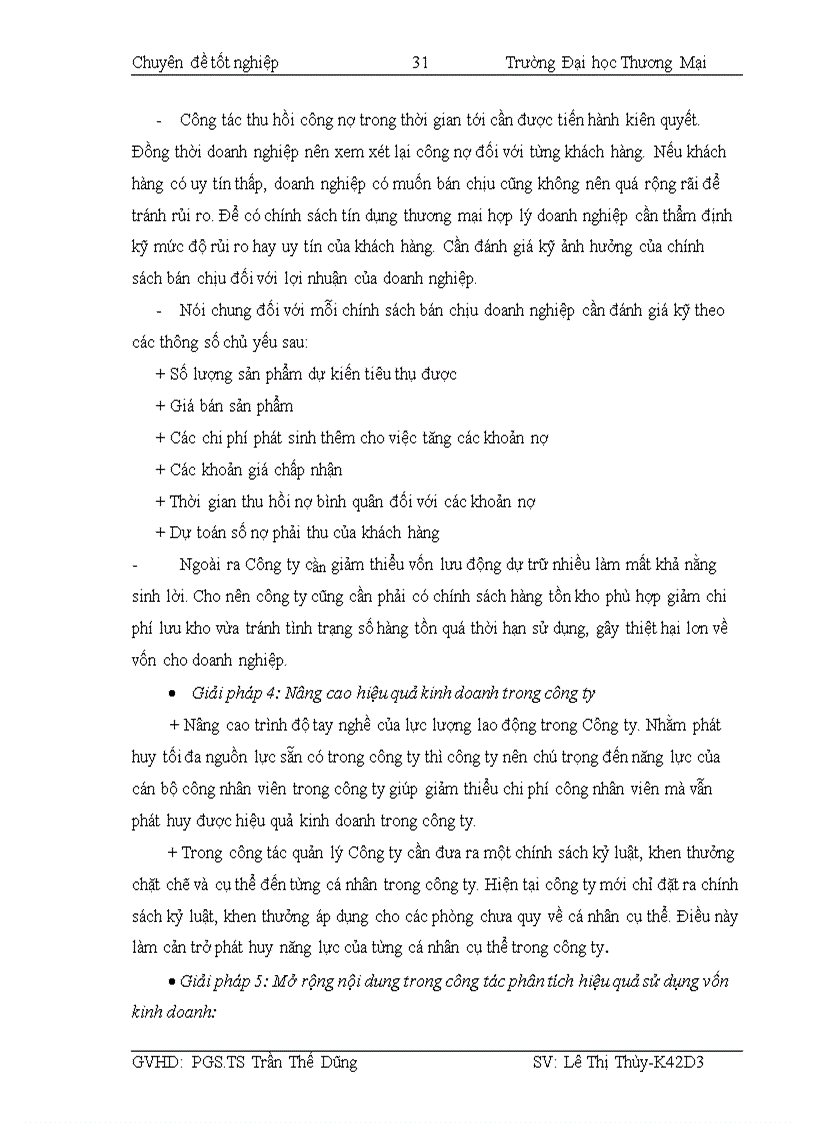 image for page Phân tích hiệu quả sử dụng vốn kinh doanh và các giải pháp nâng cao hiệu quả sử dụng vốn kinh doanh tại công ty CP Dược phẩm Đất Việt 3
