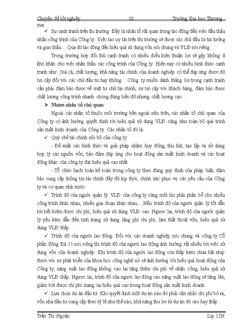 image for page Giải pháp nâng cao hiệu quả sử dụng vốn lưu động tại Công ty Cổ phần Sông Đà 1 6