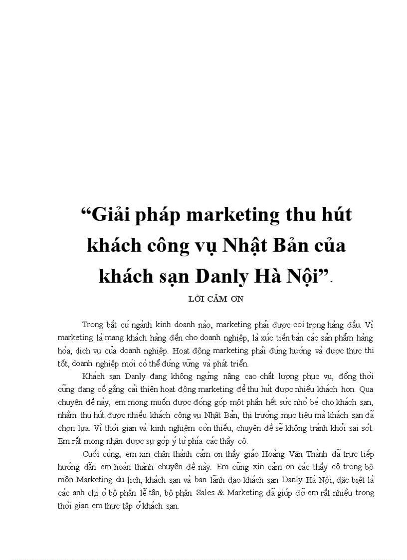 image for page Giải pháp marketing thu hút khách công vụ Nhật Bản của khách sạn Danly Hà Nội 4