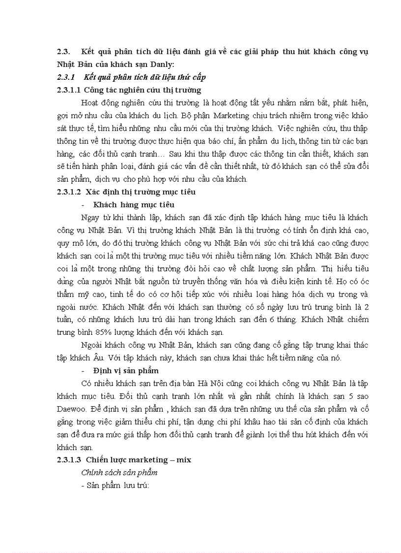 image for page Giải pháp marketing thu hút khách công vụ Nhật Bản của khách sạn Danly Hà Nội 4