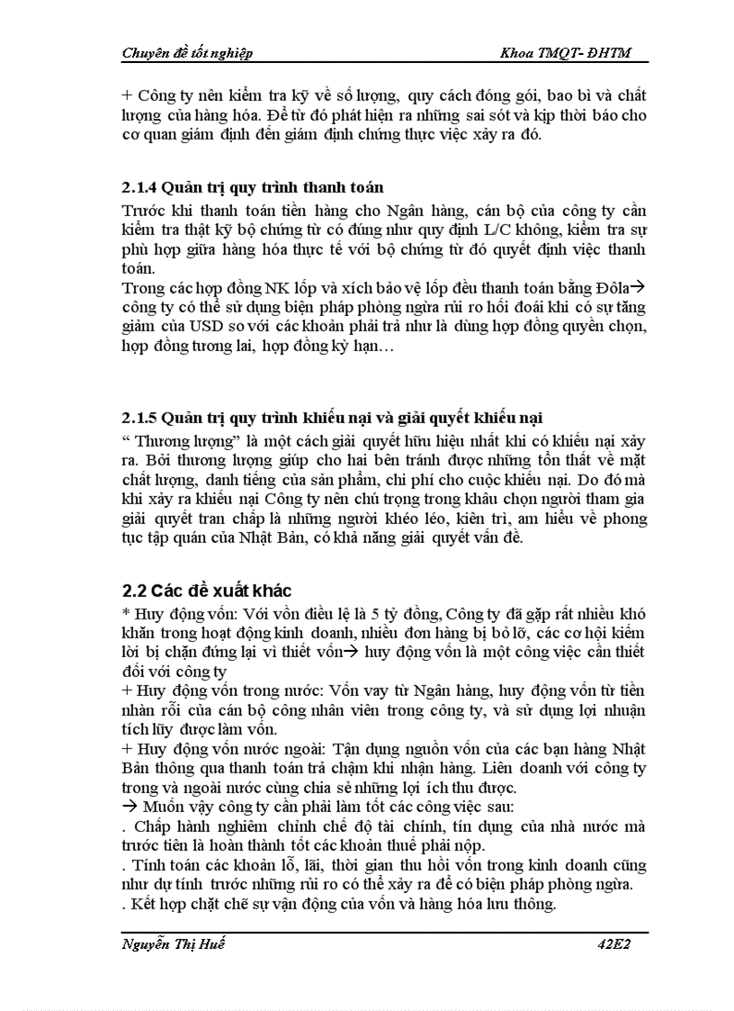 image for page Quản trị quy trình thực hiện hợp đồng nhập khẩu lốp xe chuyên dụng và xích bảo vệ lốp của công ty cavico thương mại xây dựng