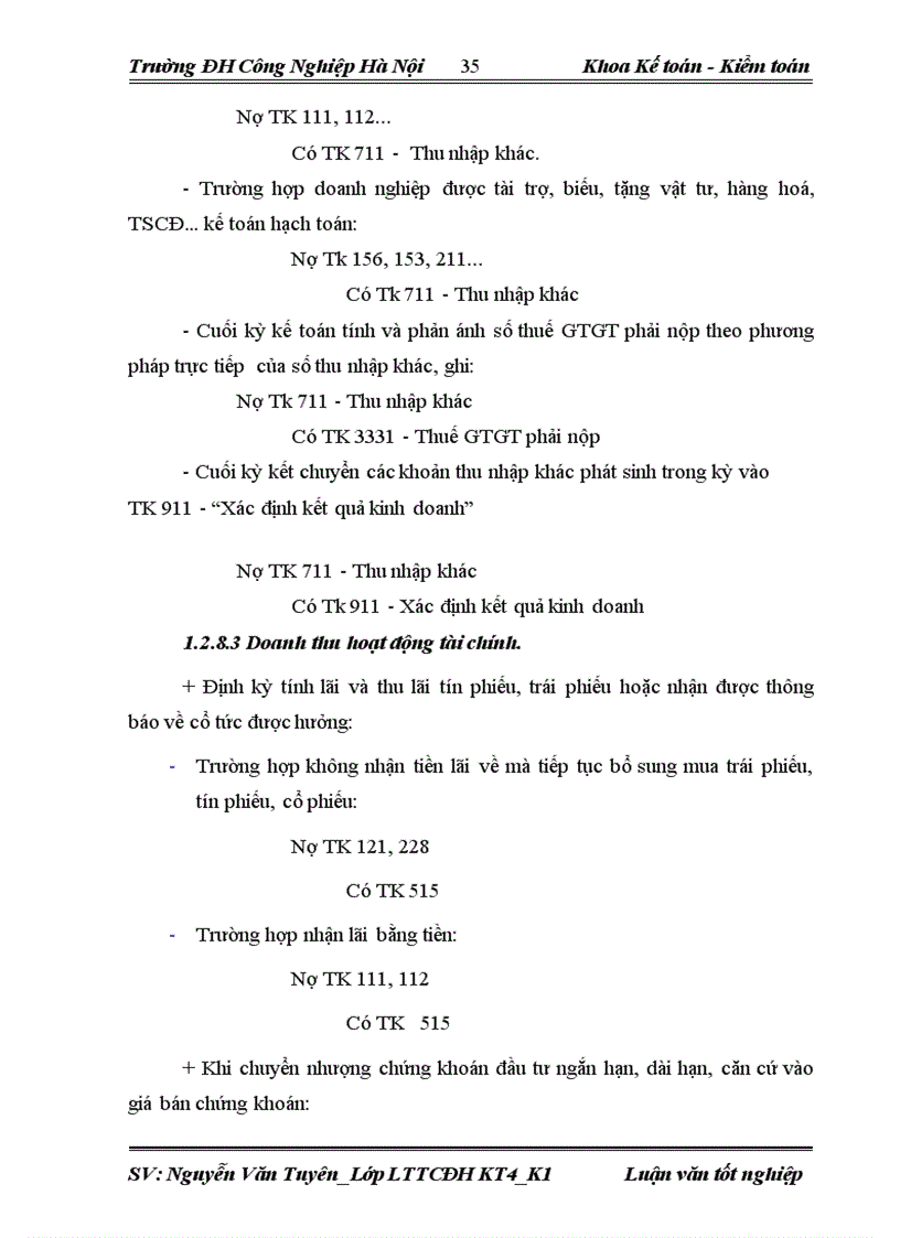 image for page Hoàn thiện kế toán tiêu thụ thành phẩm và xác định kết quả tại công ty TNHH Việt Hàn 4