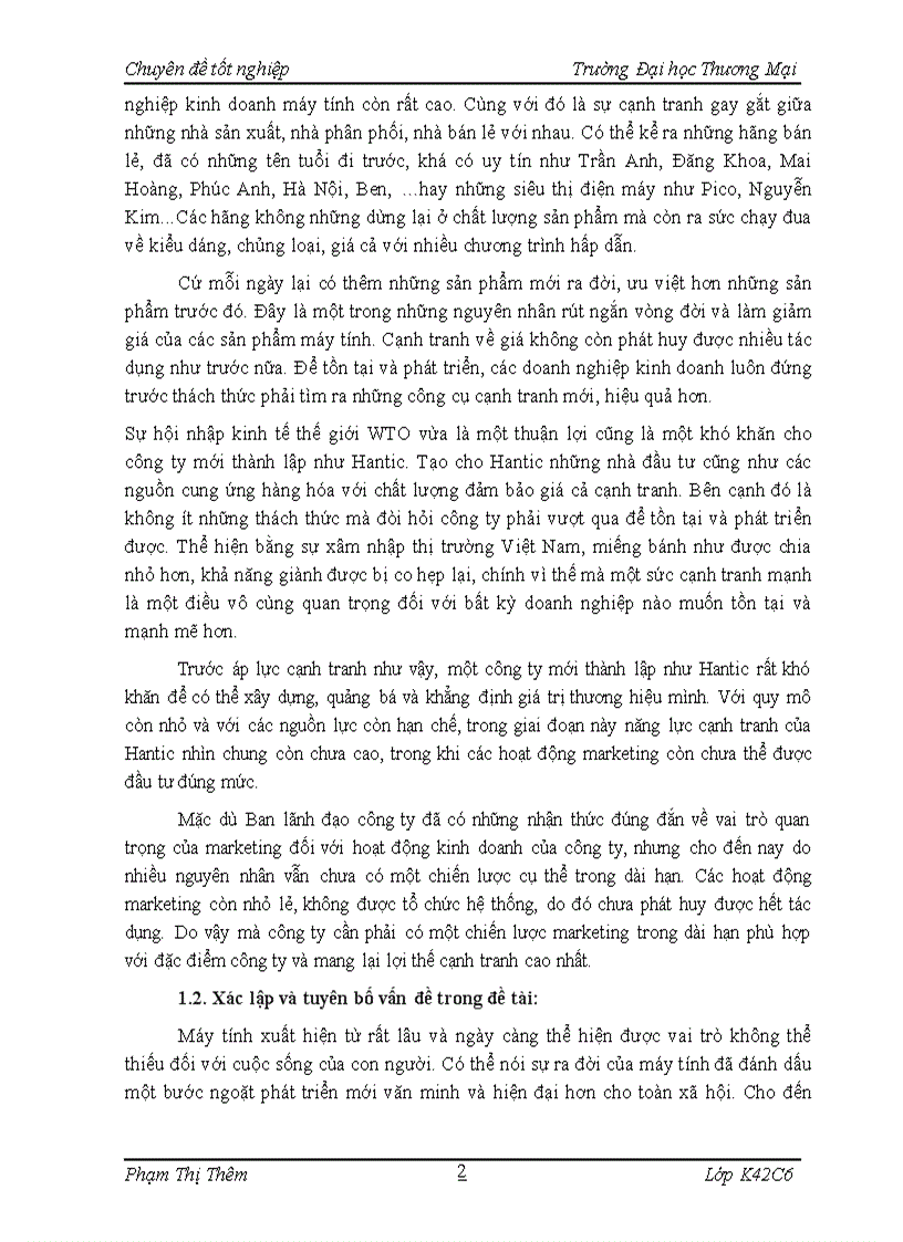 image for page Giải pháp marketing nhằm nâng cao năng lực cạnh tranh của công ty cổ phần thương mại và công nghệ tin học truyền hình Hà Nội trên thị trường bán lẻ máy tính khu vực miền Bắc 4