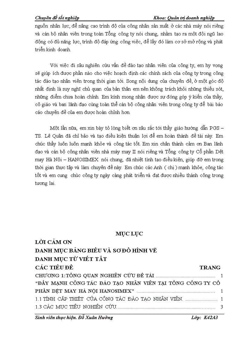 image for page Đẩy mạnh công tác đào tạo nhân viên tại Tổng công ty Cổ phần Dệt may Hà Nội Hanosimex 6