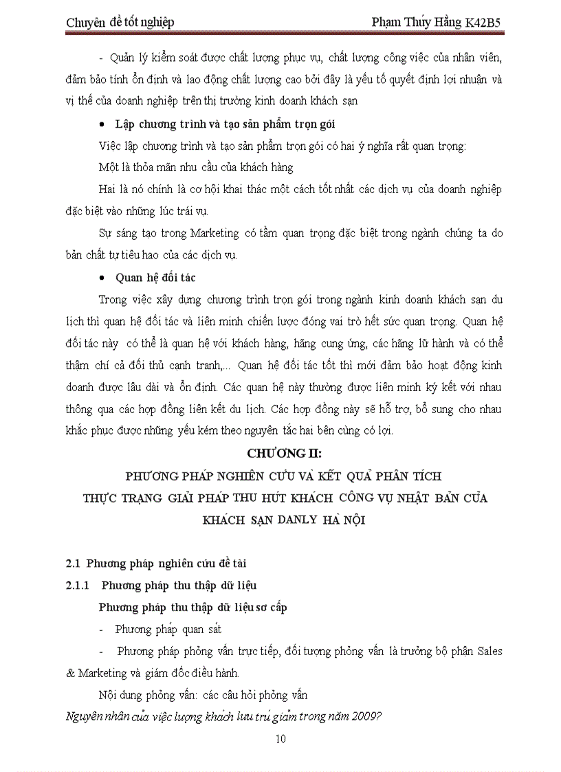 image for page Giải pháp marketing thu hút khách công vụ nhật bản của khách sạn danly HÀ NỘI 1