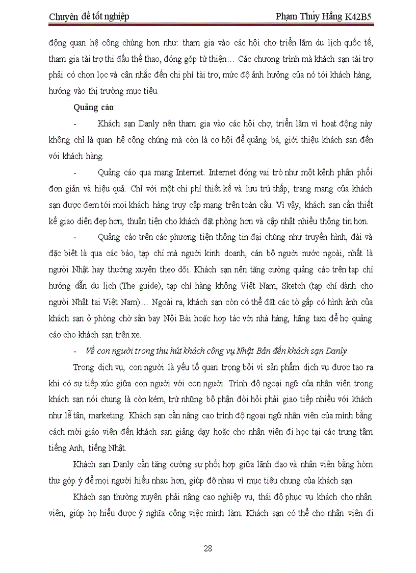 image for page Giải pháp marketing thu hút khách công vụ nhật bản của khách sạn danly HÀ NỘI 1