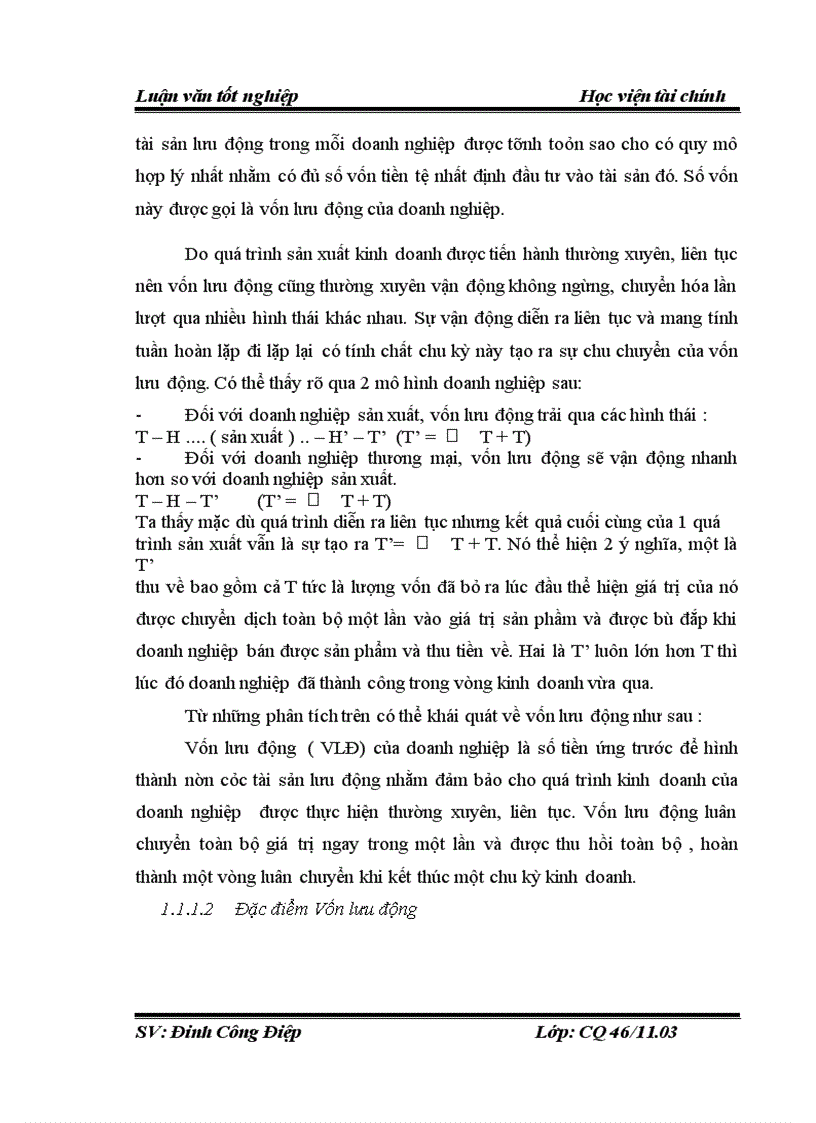 image for page Vốn lưu động và hiệu quả sử dụng Vốn lưu động tại công ty Điện toán và truyền số liệu VDC 6