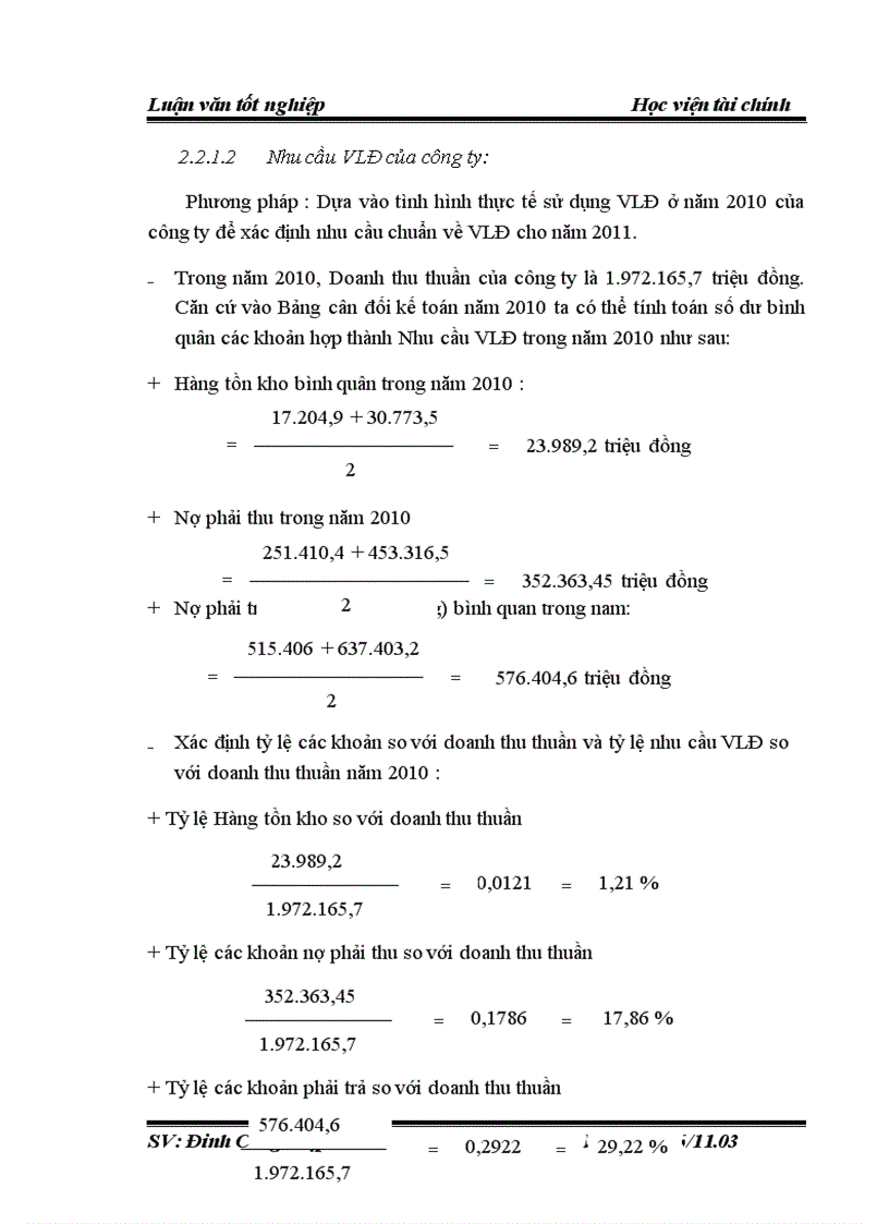 image for page Vốn lưu động và hiệu quả sử dụng Vốn lưu động tại công ty Điện toán và truyền số liệu VDC 6
