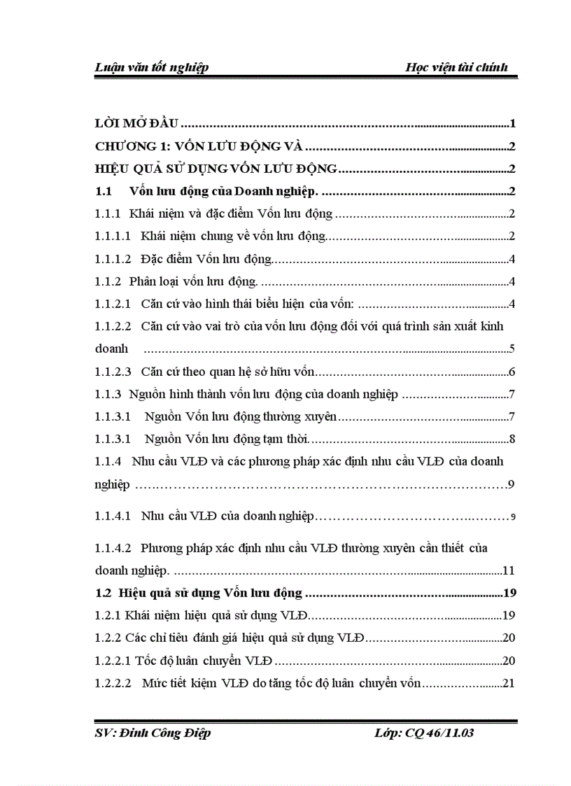 image for page Vốn lưu động và hiệu quả sử dụng Vốn lưu động tại công ty Điện toán và truyền số liệu VDC 6