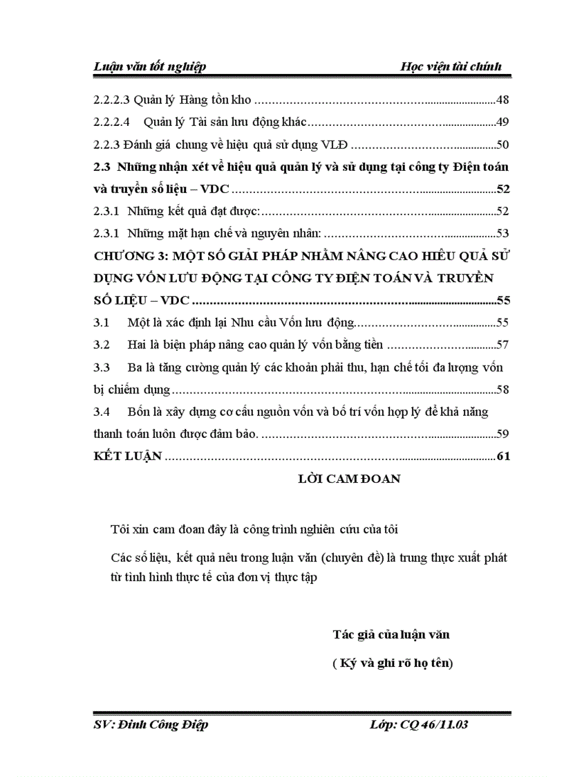 image for page Vốn lưu động và hiệu quả sử dụng Vốn lưu động tại công ty Điện toán và truyền số liệu VDC 6