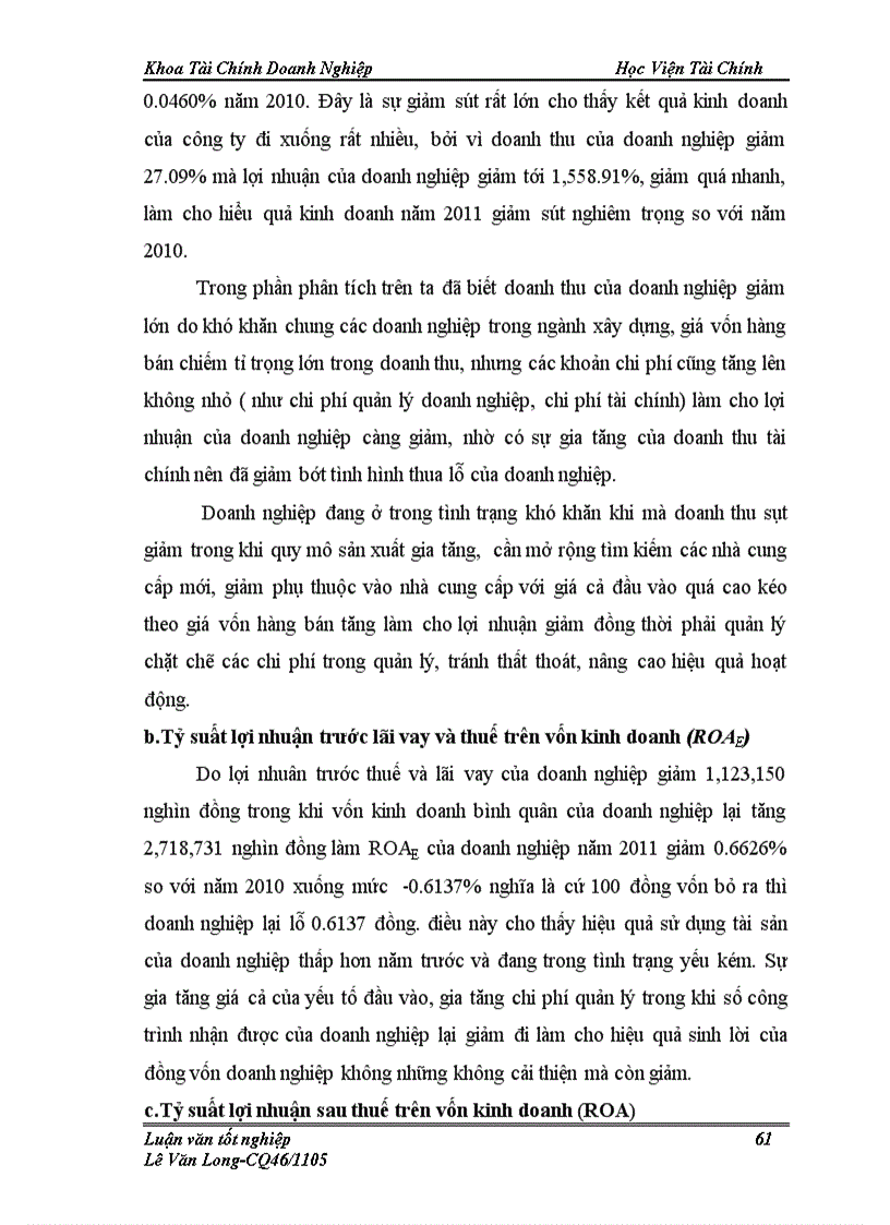 image for page Phân tích thực trạng tài chính của công ty Cổ phần Cầu 11 Thăng Long