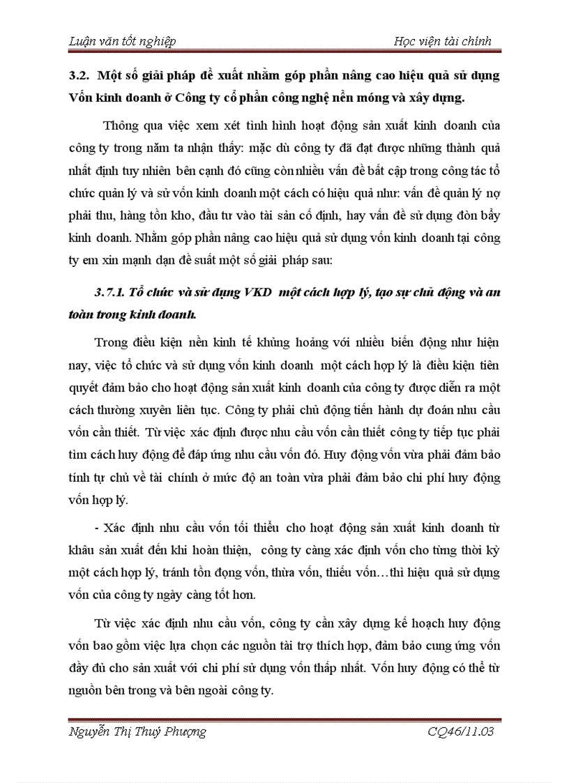 image for page Giải pháp nâng cao hiệu quả sử dụng Vốn kinh doanh ở Công ty cổ phần Công nghệ nền móng và Xây dựng 6