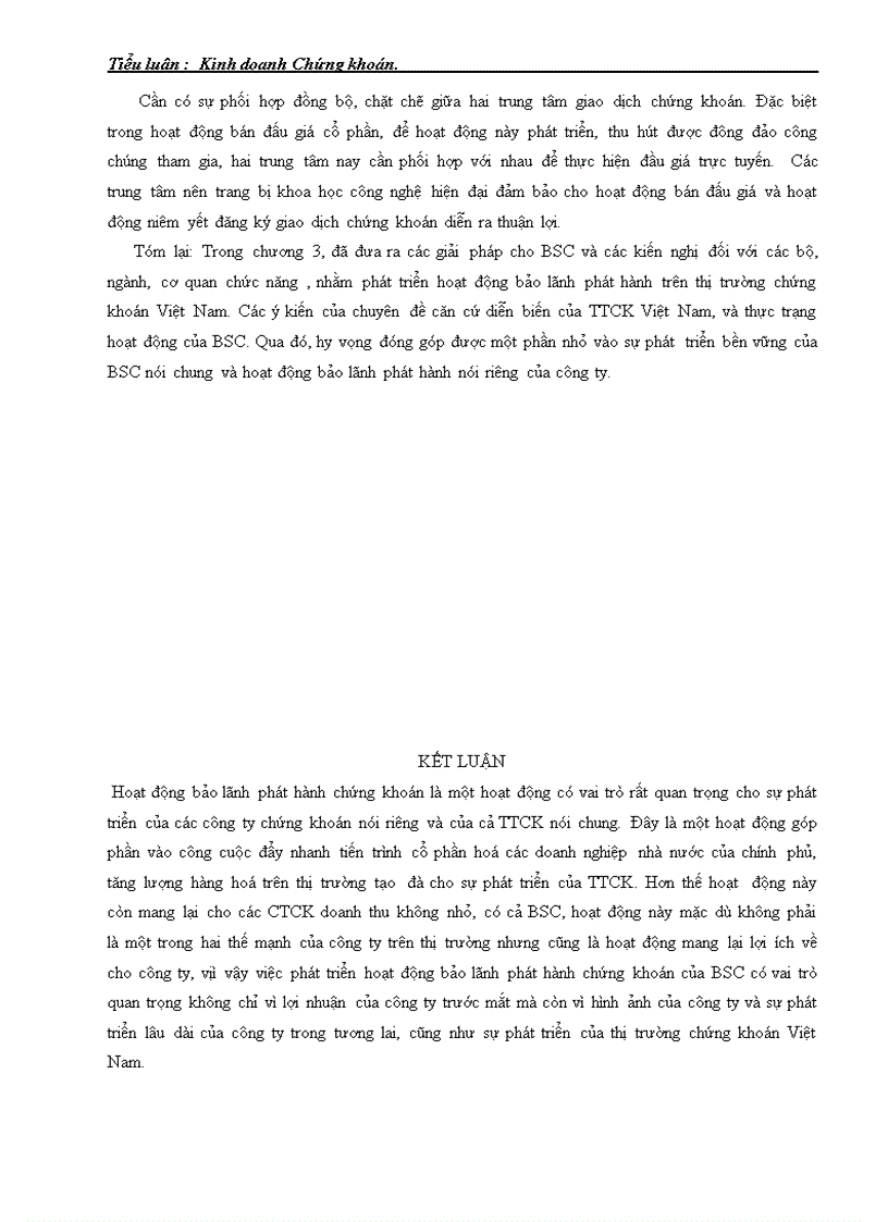 image for page Đề tài hoạt động bảo lãnh phát hành chứng khoán tại công ty chứng khoán ngân hàng đầu tư phát triển việt nam thực trạng và giải pháp