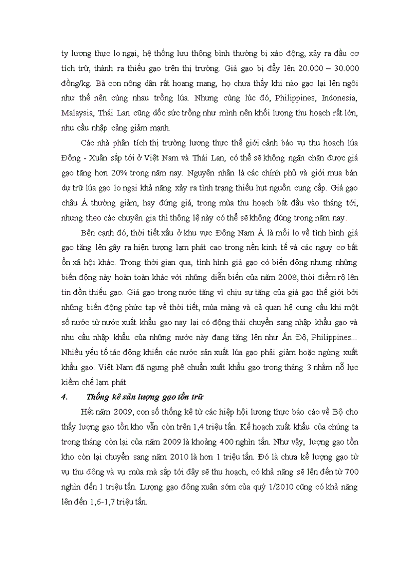 image for page Những biến động của thị trường gạo Việt Nam trong những năm gần đây