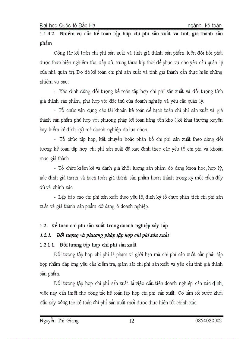 image for page Thực trạng tổ chức kế toán chi phí sản xuất và tính giá thành sản phẩm tại Công ty TNHH NN MTV cơ khí 25