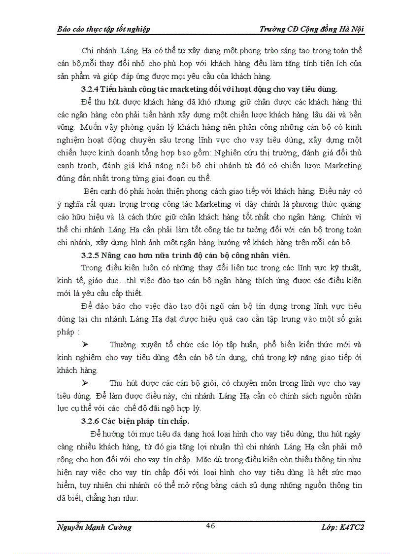 image for page Mở rộng cho vay tiêu dùng tại Ngân hàng Nông nghiệp và Phát triển nông thôn chi nhánh Láng Hạ