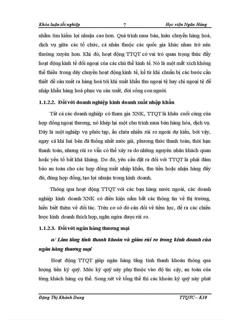 image for page Giải pháp nâng cao hiệu quả hoạt động thanh toán quốc tế tại chi nhánh Ngân hàng nông nghiệp và phát triển nông thôn tỉnh Hưng Yên