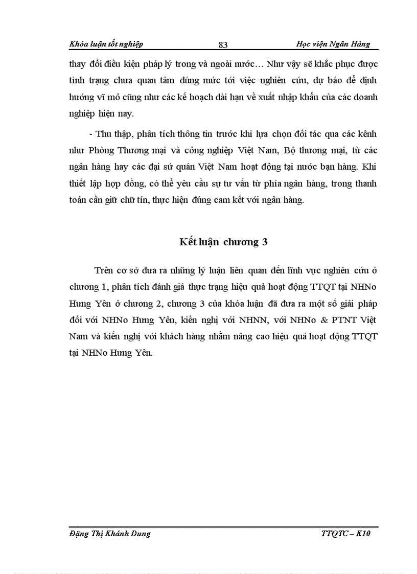 image for page Giải pháp nâng cao hiệu quả hoạt động thanh toán quốc tế tại chi nhánh Ngân hàng nông nghiệp và phát triển nông thôn tỉnh Hưng Yên