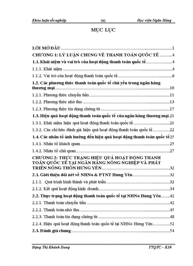 image for page Giải pháp nâng cao hiệu quả hoạt động thanh toán quốc tế tại chi nhánh Ngân hàng nông nghiệp và phát triển nông thôn tỉnh Hưng Yên