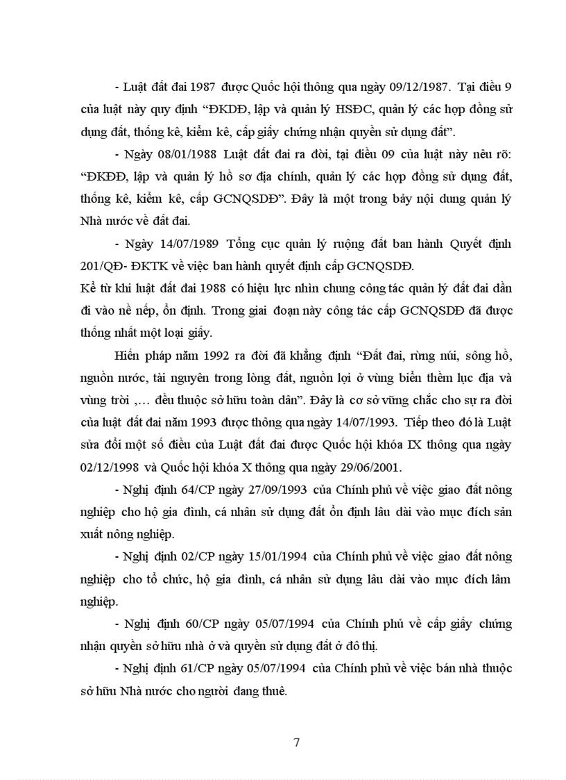 image for page Tìm hiểu thực trạng công tác đăng ký đất đai cấp giấy chứng nhận quyền sử dụng đất lập hồ sơ địa chính tại huyện Thanh Chương tỉnh Nghệ An giai đoạn 2007 201
